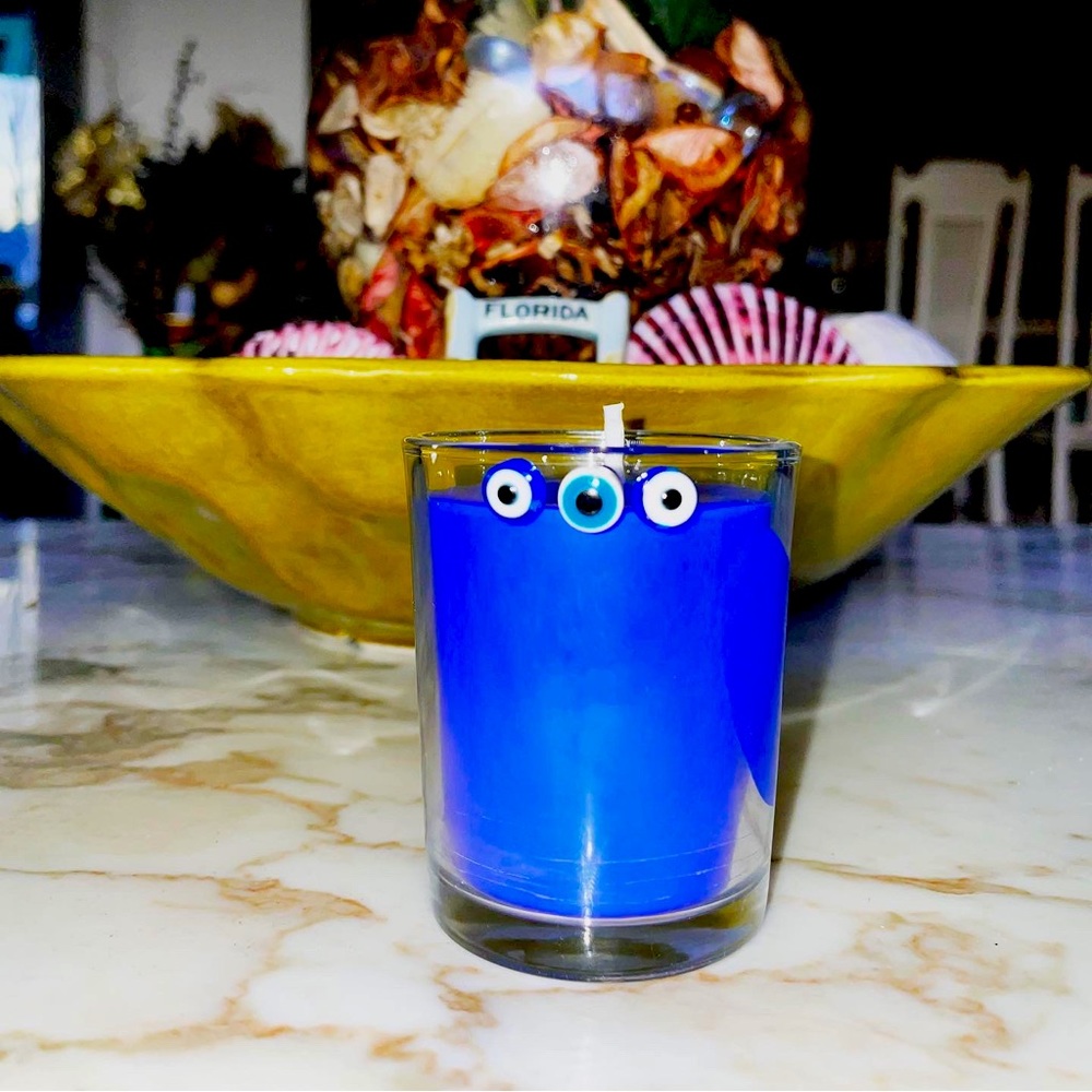 Evil Eye Candle